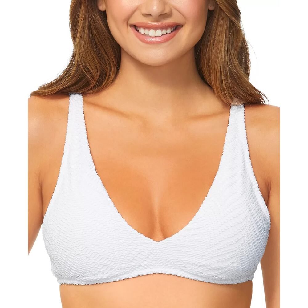 Raisins Juniors' Pisces Bikini Top White Size XL 2293
